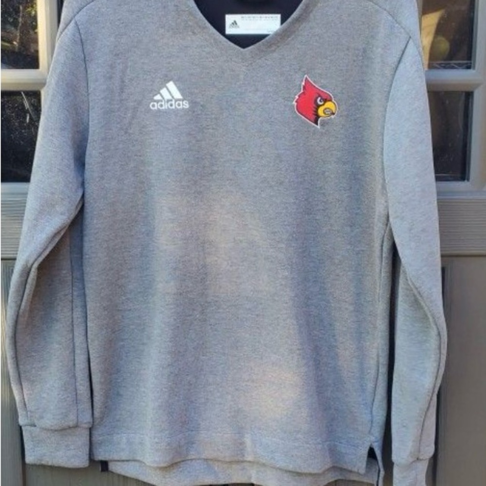 Adidas Men's Louisville Cardinals Sweater-NWT